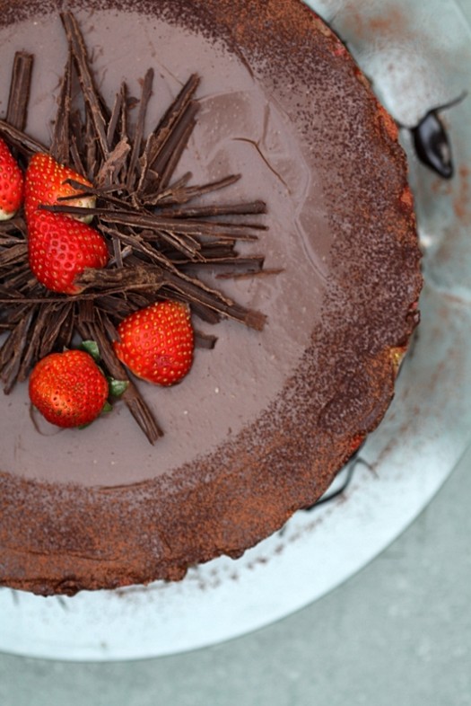 Baking Chocolate Bavarian Mousse Strawberry Cake A Birthday Cake For The Sweet 16th 