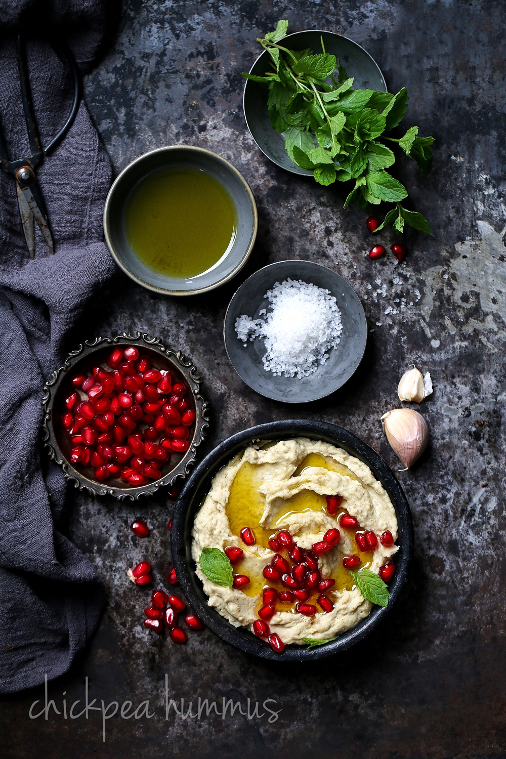 Simple Chickpea Hummus ... back to the basics - Passionate About Baking